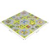 Duża Mata Piankowa Puzzle Miasto 21el 90x90cm