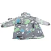 Bluza Koc Oversize dla Dzieci  Świecąca Szara