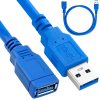 Przedłużacz Kabel USB 3.0 Ekranowany 1,5m