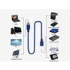 Przedłużacz Kabel USB 3.0 Ekranowany 1,5m