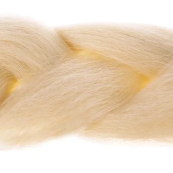 Włosy syntetyczne warkoczyki blond