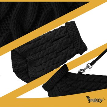 Sweterek zimowy PURLOV dla psa i kota L