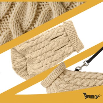 Sweterek zimowy PURLOV dla psa i kota S
