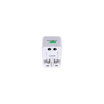 Adapter Turystyczny Przejściówka Sieciowa All-in-1