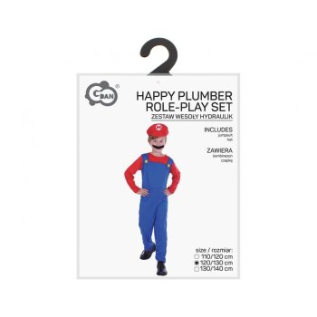 Strój dla Dzieci Wesoły Hydraulik z Gry 120/130cm