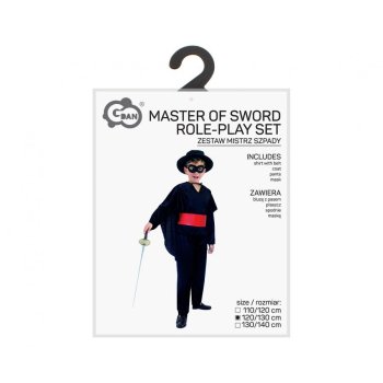 Strój dla Dzieci Mistrz Szpady Zorro |  120/130 cm