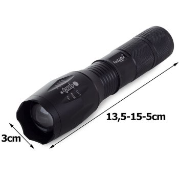 Latarka Taktyczna Wojskowa BAILONG® 1831