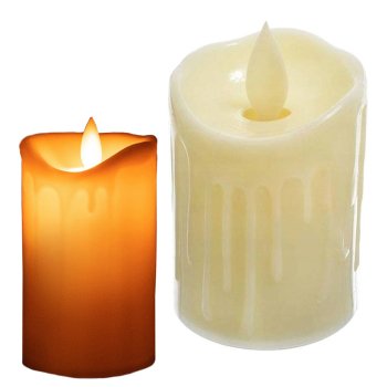 Świeca LED Wkład do Znicza Ruchomy Płomień 7cm