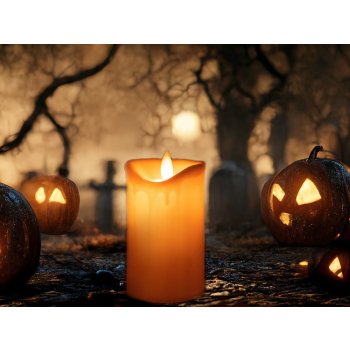 Świeca LED Wkład do Znicza Ruchomy Płomień 7cm