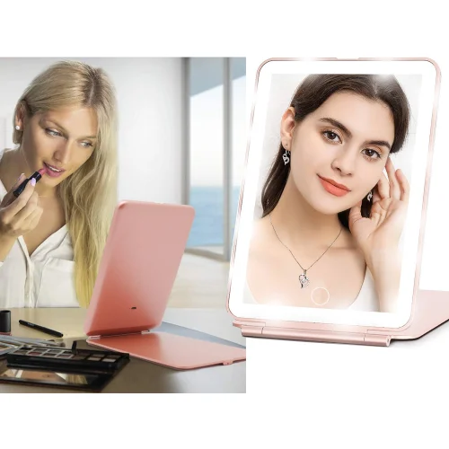 Lusterko Kosmetyczne Podświetlane LED do Makijażu