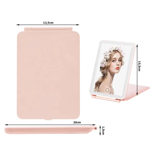 Lusterko Kosmetyczne Podświetlane LED do Makijażu