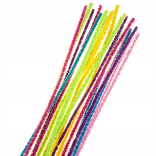 DRUCIKI PLUSZOWE NEONOWE 30cm