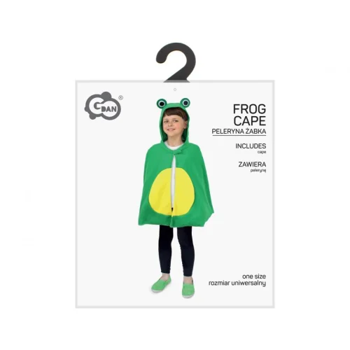 Pelerynka Strój dla Dzieci Żabka | Rozmiar Uniwers