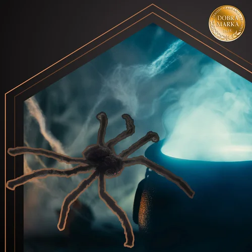 Duży Włochaty Pająk Dekoracyjny RUHHY