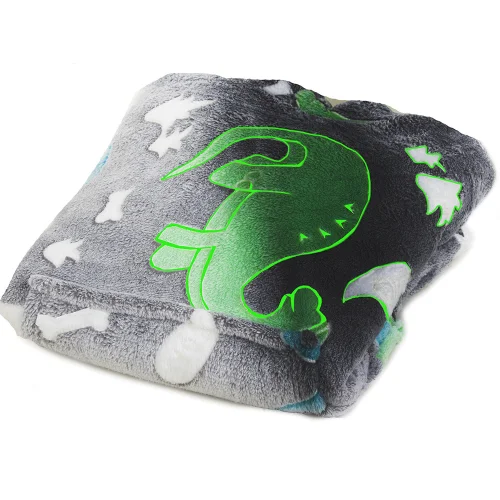 Bluza Koc Oversize dla Dzieci  Świecąca Szara