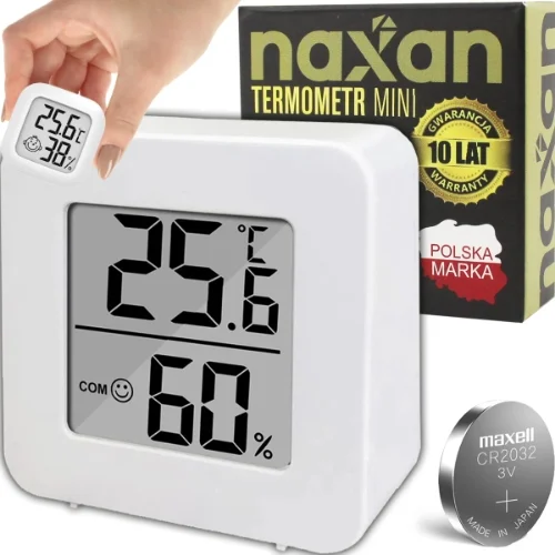Termometr Higrometr Stacja Pogodowa Naxan