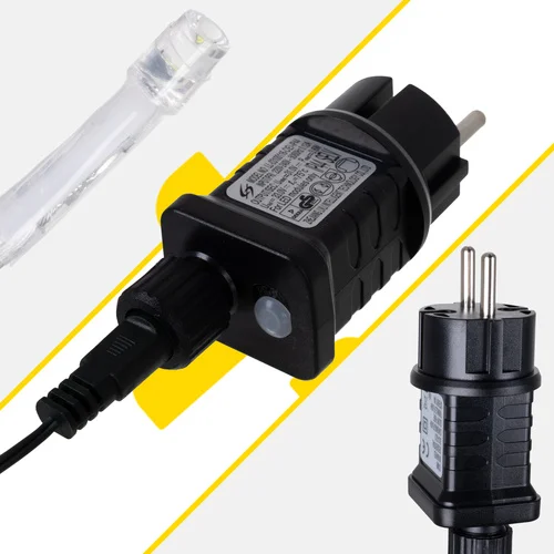 Lampki Choinkowe 300 LED Zimne Białe 15M