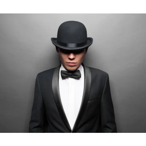 STAI Melonik czarny, gładki