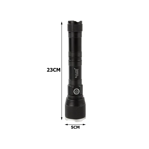 Latarka Wojskowa Bailong® G72-2 – Ultra Mocna Diod