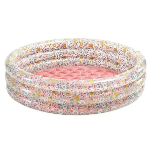 Basen dmuchany Kwiatki INTEX 58427NP - 86x25 cm