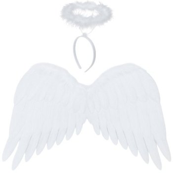 Zestaw Anioła 2w1: Skrzydła i Aureola Ruhhy (45x35