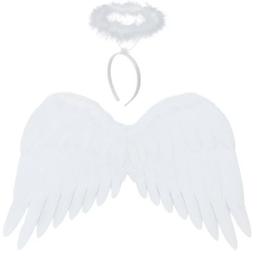 Zestaw Anioła 2w1: Skrzydła i Aureola Ruhhy (45x35