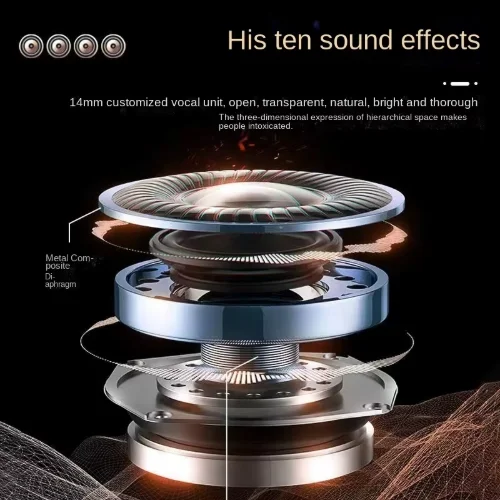 M99 Plus TWS V5.3 Szare Bezprzewodowe słuchawki